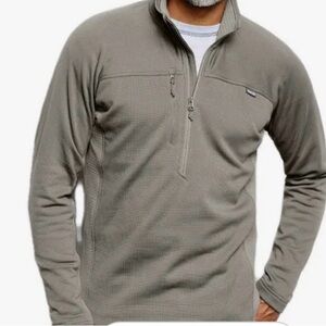 Orvis Pro Men’s Graphite Gray Half-Zip Fleece Pullover